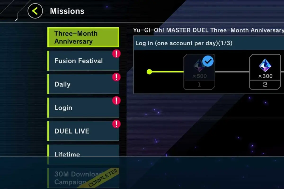 Missions And Daily Tasks