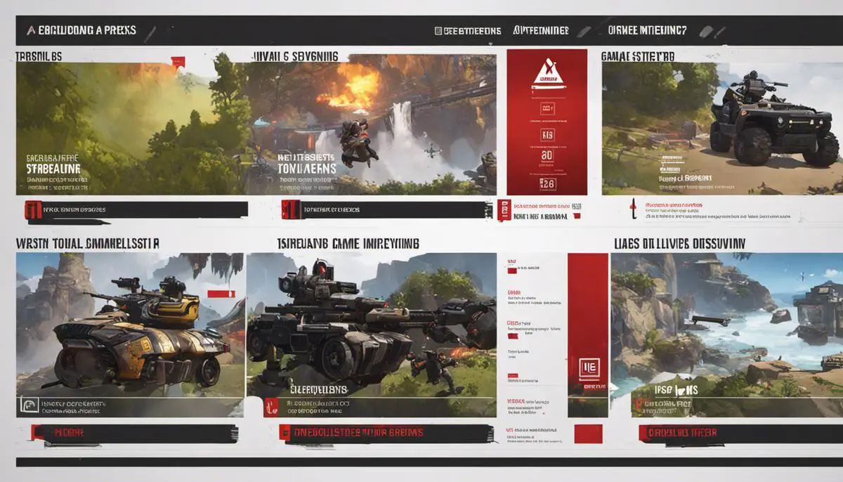 An image showing different error codes in Apex Legends, representing the troubleshooting process for identifying and resolving issues in the game.