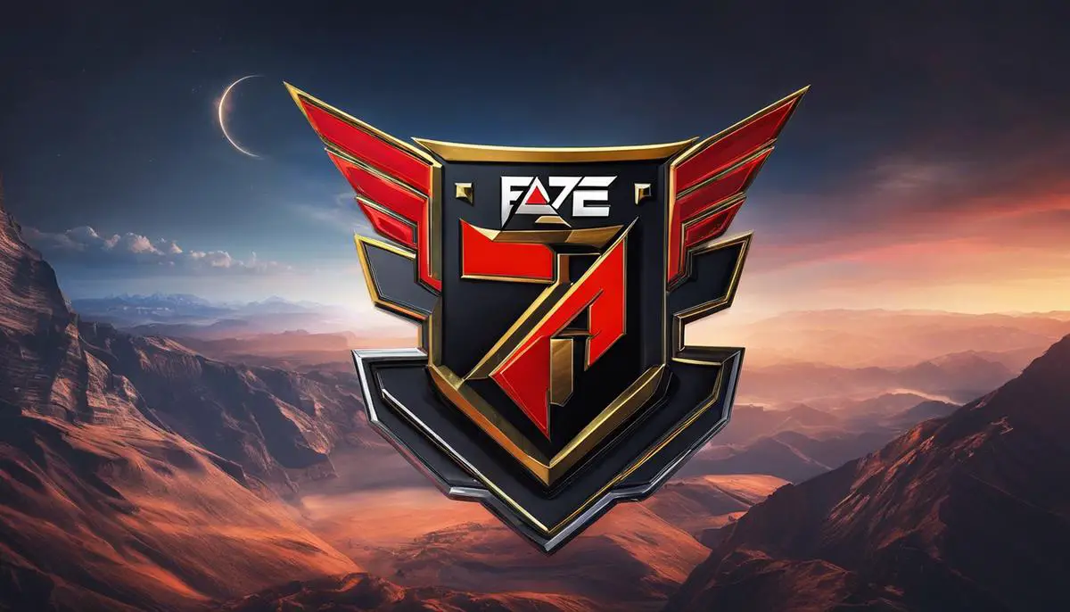 Image of FaZe Clan logo and members