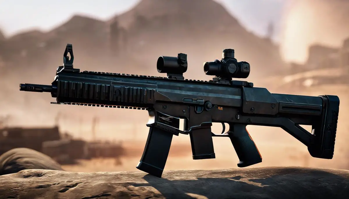 Image of the MP7 in Warzone Season 5 Last Stand Reloaded, a powerful and versatile weapon for close to medium-range combat