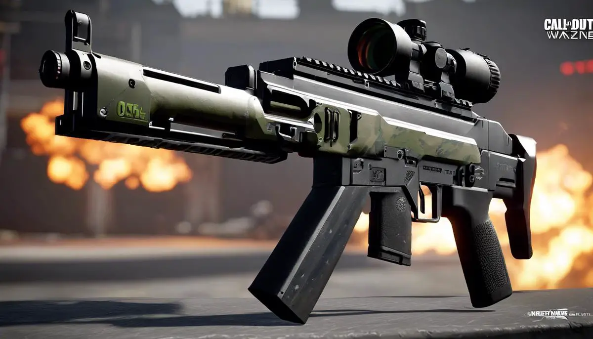 Various attachments and enhancements for the MP7 in Call of Duty Warzone