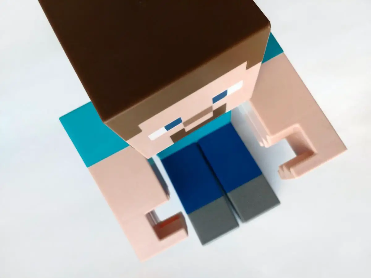 Illustration of a person playing Minecraft with a puzzled expression, representing the frustration of encountering the Aka.ms/RemoteConnect Error