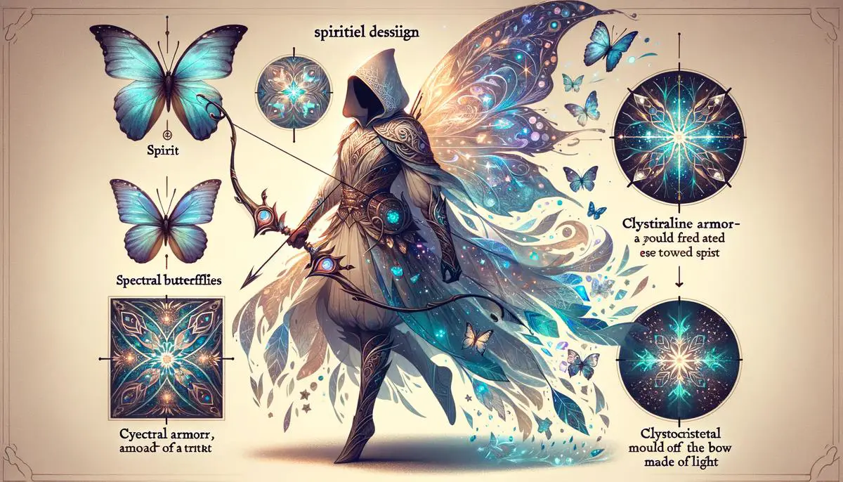 An image of the Spirit Blossom Vayne skin, showcasing its ethereal and mythical design