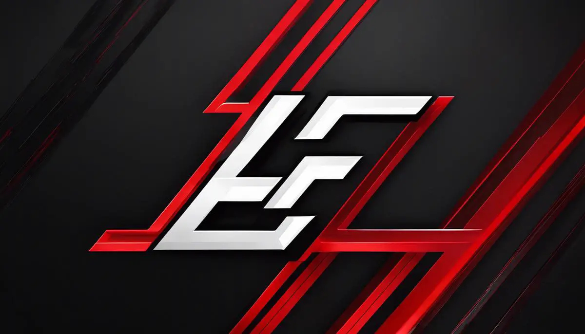 The Faze Clan logo featuring three horizontal lines crossed with the letter F in the middle.