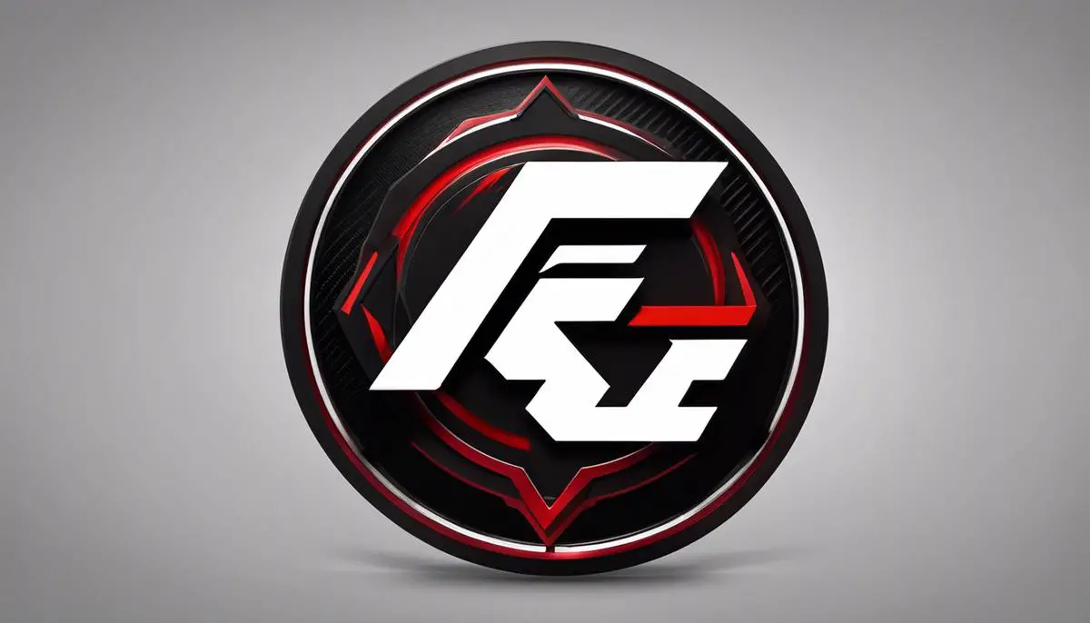 The Faze Clan's logo is a stylized letter 'F' curled into a circle, representing both the brand’s initials and a nod to their gaming prowess