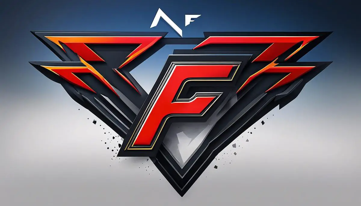 The Faze Clan logo, depicting a stylized letter F and a lightning bolt, representing their dynamic and energetic presence in the esports world