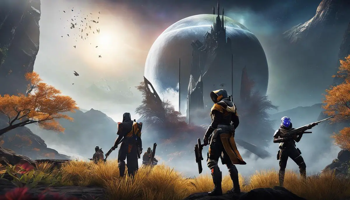 Image depicting Hunters in Destiny 2, showcasing their unique abilities and iconic weapons