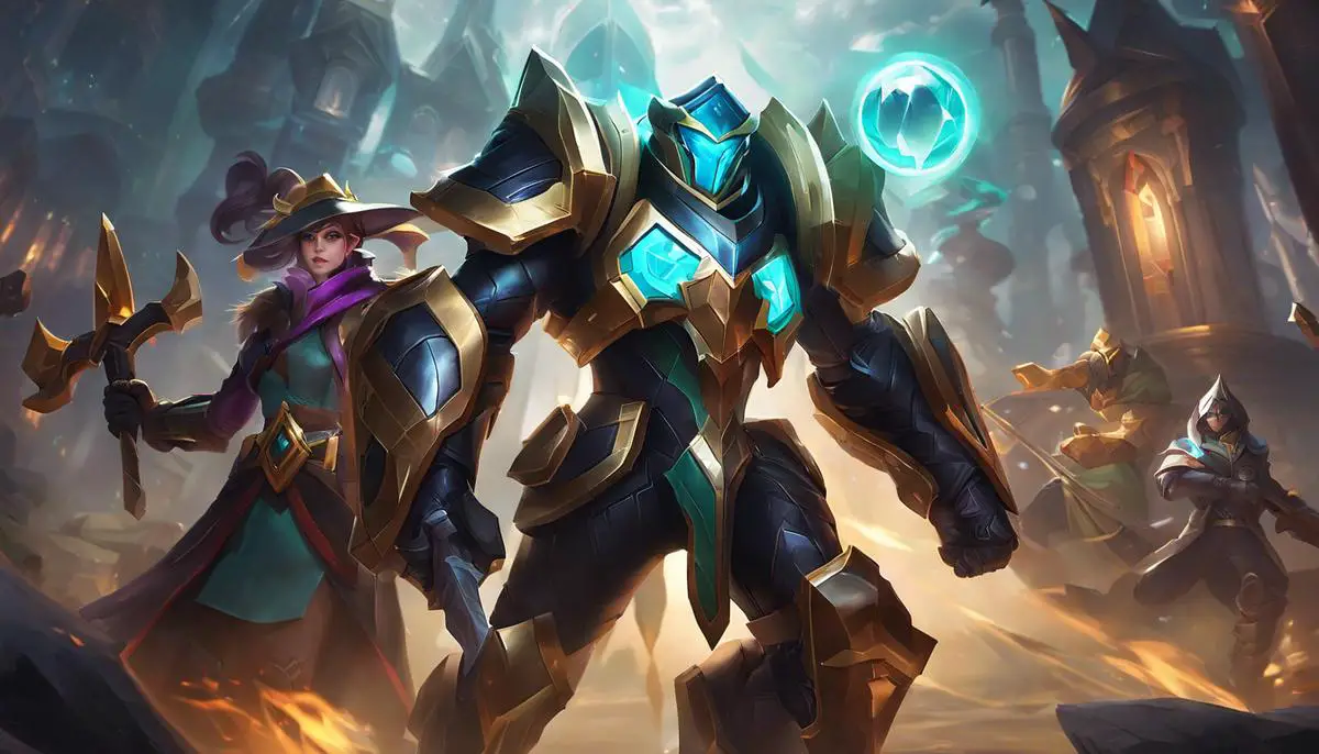 Image of Hextech skins in League of Legends