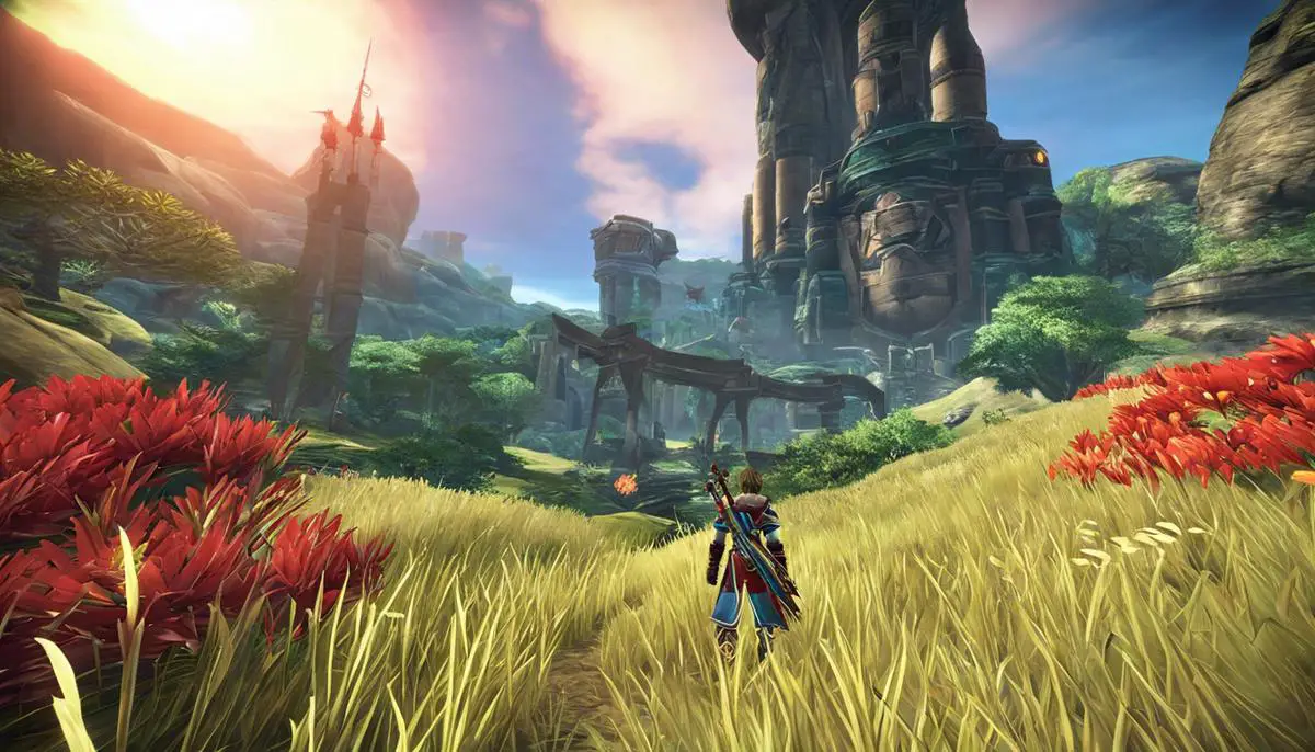 A vibrant image capturing the fantastic world of Xenoblade Chronicles 3, showcasing its stunning graphics and immersive gameplay.