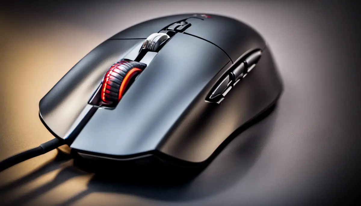 Image of the Zowie FK2 gaming mouse.